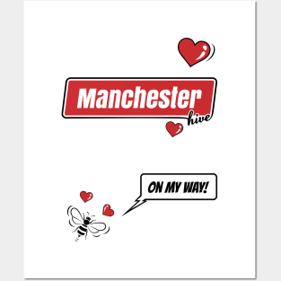 Manchester Hive | I Love Manchester Posters and Art